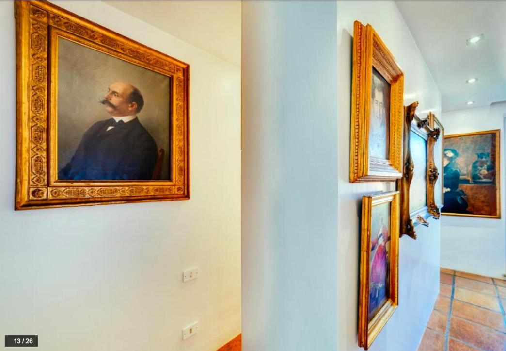 Luxury Art Apartment In Trastevere With Terrace Rom Exterior foto