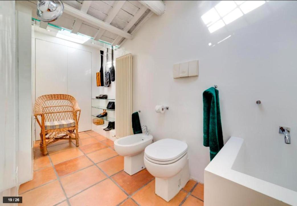 Luxury Art Apartment In Trastevere With Terrace Rom Exterior foto
