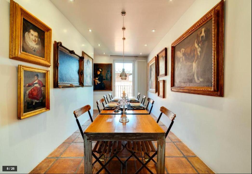 Luxury Art Apartment In Trastevere With Terrace Rom Exterior foto