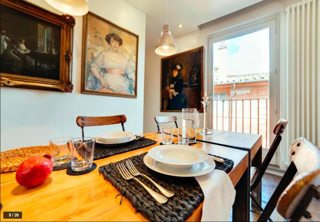 Luxury Art Apartment In Trastevere With Terrace Rom Exterior foto