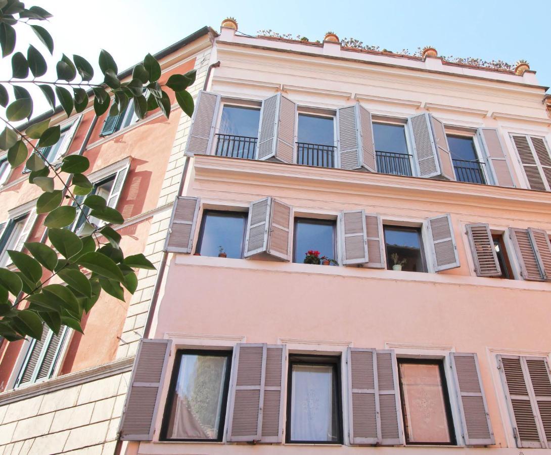 Luxury Art Apartment In Trastevere With Terrace Rom Exterior foto